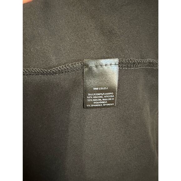 Fraiche by J fit & flare skater black dress size Small NEW - Picture 5 of 6